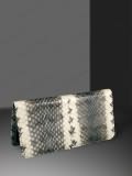 Free Shipping on Implora Natural Dog-Faced Snakeskin Checkbook Wallet