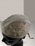 Natural Cobra Snakeskin Doorag Head Wrap Leather inlay