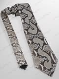 Implora Natural Python Snake Skin Tie