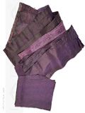 Snakeskin Scraps Purple Violet Assorted Color