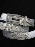 Implora Natural Salvator Monitor Lizard Belt