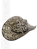 Snakeskin Cowboy Hat Burmese Python Home Decor